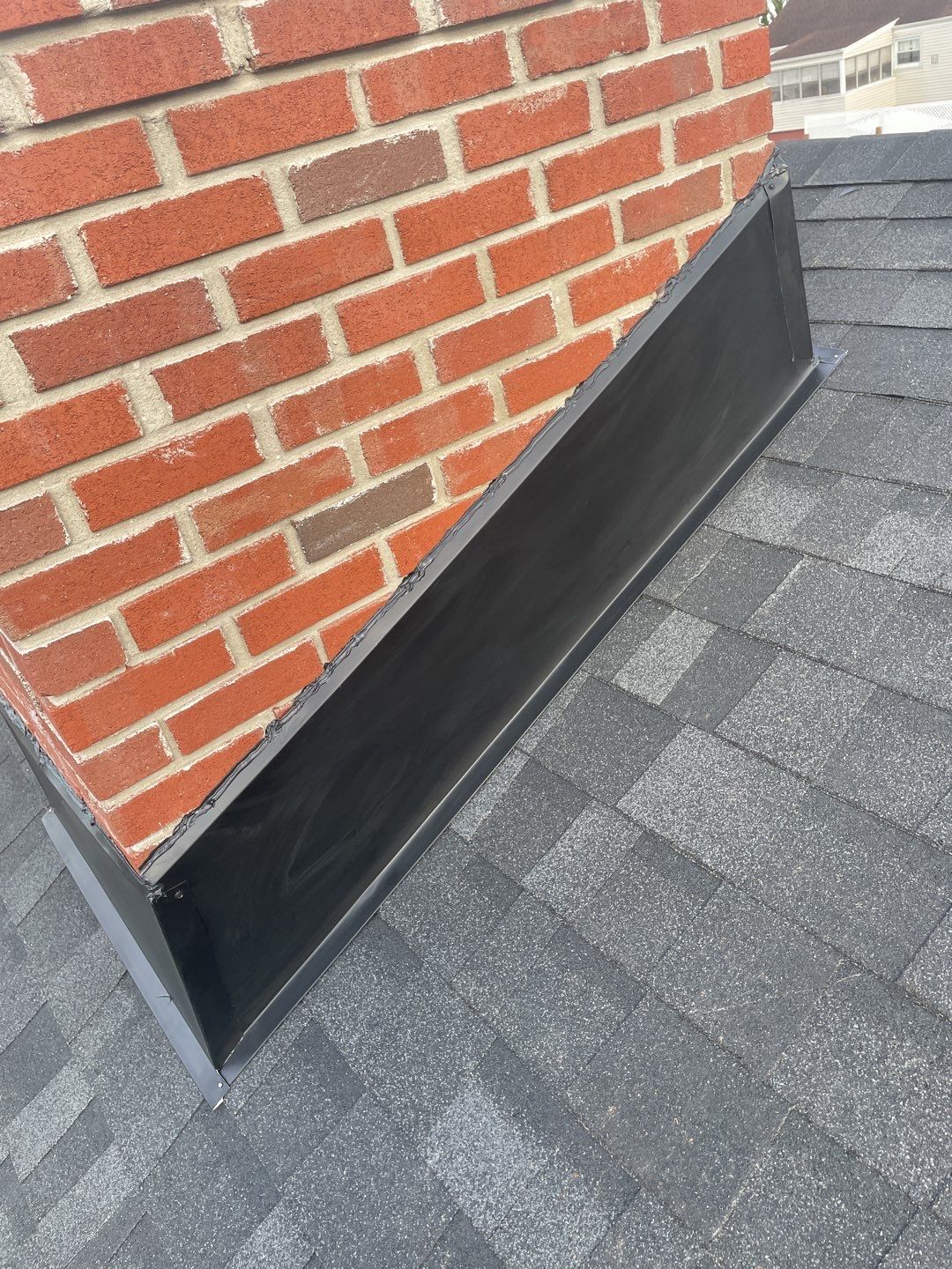 Chimney repair in NJ Flashing repair