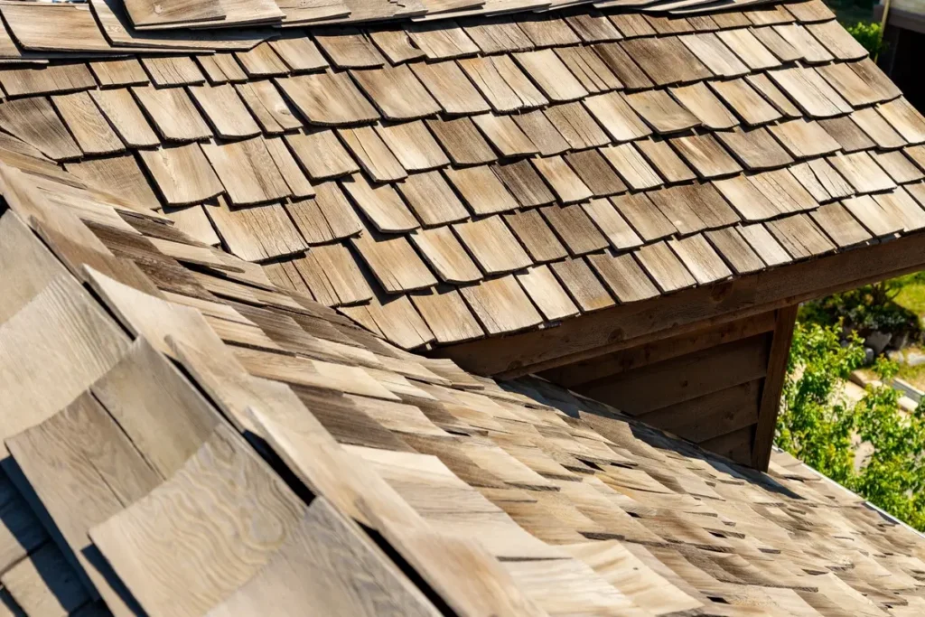 Cedar roof repair