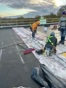 Commercial Flat roof replacement